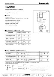 PNZ0102 datasheet pdf Panasonic