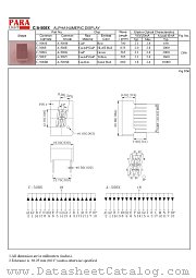 C-508SR datasheet pdf PARA Light