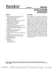 PDM34088SA10QTY datasheet pdf PARADIGM
