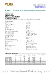 P6CUI-240515Z datasheet pdf PEAK electronics