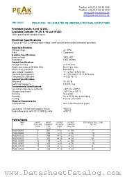 PSD-0515D datasheet pdf PEAK electronics