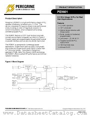 PE9601-00 datasheet pdf Peregrine Semiconductor