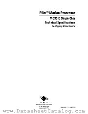 MC3510 datasheet pdf Performance Motion Devices