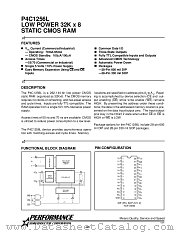 P4C1256L-55PC datasheet pdf Performance Semiconductor Corporation
