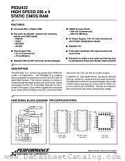 P93U422-35LM datasheet pdf Performance Semiconductor Corporation
