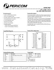 PI2BV3867Q datasheet pdf Pericom Technology