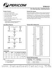 PI3B16211 datasheet pdf Pericom Technology
