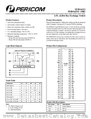 PI3B162212 datasheet pdf Pericom Technology