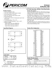 PI3B16862V datasheet pdf Pericom Technology