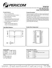 PI3B3245Q datasheet pdf Pericom Technology