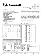 PI3C32X384B datasheet pdf Pericom Technology