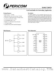 PI49FCT3807DQ datasheet pdf Pericom Technology