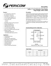 PI5A4599ATX datasheet pdf Pericom Technology