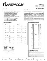PI5C16244V datasheet pdf Pericom Technology