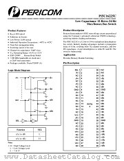 PI5C16225CA datasheet pdf Pericom Technology