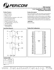 PI5C16225CB datasheet pdf Pericom Technology