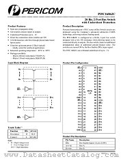 PI5C162862CA datasheet pdf Pericom Technology