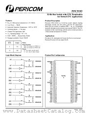 PI5C32203A datasheet pdf Pericom Technology