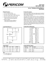 PI5C32390S datasheet pdf Pericom Technology