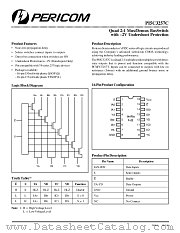 PI5C3257CL datasheet pdf Pericom Technology