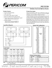 PI5C32X2384A datasheet pdf Pericom Technology