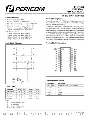 PI5C3384CS datasheet pdf Pericom Technology