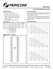 PI5C33X257B datasheet pdf Pericom Technology