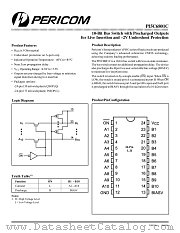 PI5C6801CL datasheet pdf Pericom Technology