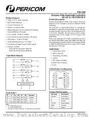 PI5L200Q datasheet pdf Pericom Technology