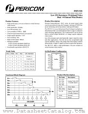 PI5V331W datasheet pdf Pericom Technology