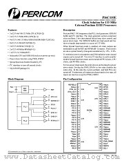 PI6C110EV datasheet pdf Pericom Technology