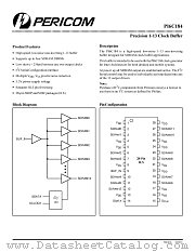 PI6C184H datasheet pdf Pericom Technology