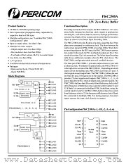 PI6C2308A-2WI datasheet pdf Pericom Technology