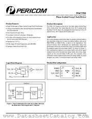PI6C2501W datasheet pdf Pericom Technology