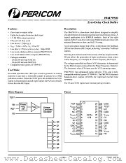 PI6C9910-5H datasheet pdf Pericom Technology