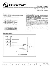 PI74ALVC162834FV datasheet pdf Pericom Technology