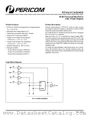 PI74ALVC162834FDV datasheet pdf Pericom Technology