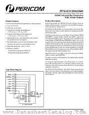 PI74ALVCH1622601A datasheet pdf Pericom Technology