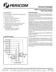 PI74ALVCH162601A datasheet pdf Pericom Technology