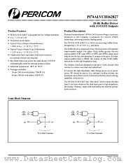 PI74ALVCH162827A datasheet pdf Pericom Technology