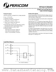 PI74ALVCH16835A datasheet pdf Pericom Technology