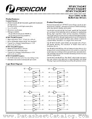 PI74FCT162240TA datasheet pdf Pericom Technology