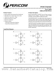 PI74FCT162344TA datasheet pdf Pericom Technology