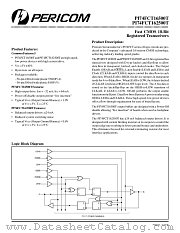 PI74FCT162500TV datasheet pdf Pericom Technology