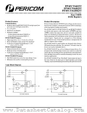 PI74FCT162H823TV datasheet pdf Pericom Technology