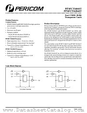 PI74FCT162841TV datasheet pdf Pericom Technology