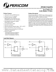 PI74FCT163374K datasheet pdf Pericom Technology