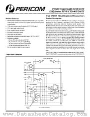 PI74FCT646TR datasheet pdf Pericom Technology