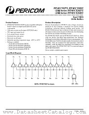 PI74FCT2827TP datasheet pdf Pericom Technology