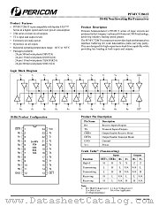 PI74FCT2861TS datasheet pdf Pericom Technology